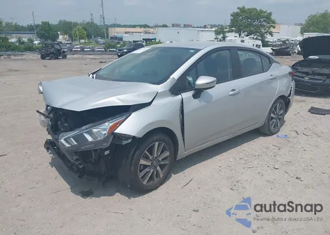 2021 Nissan Versa Sv Xtronic Cvt z USA, uszkodzony, nr VIN 3N1CN8EV8ML839987